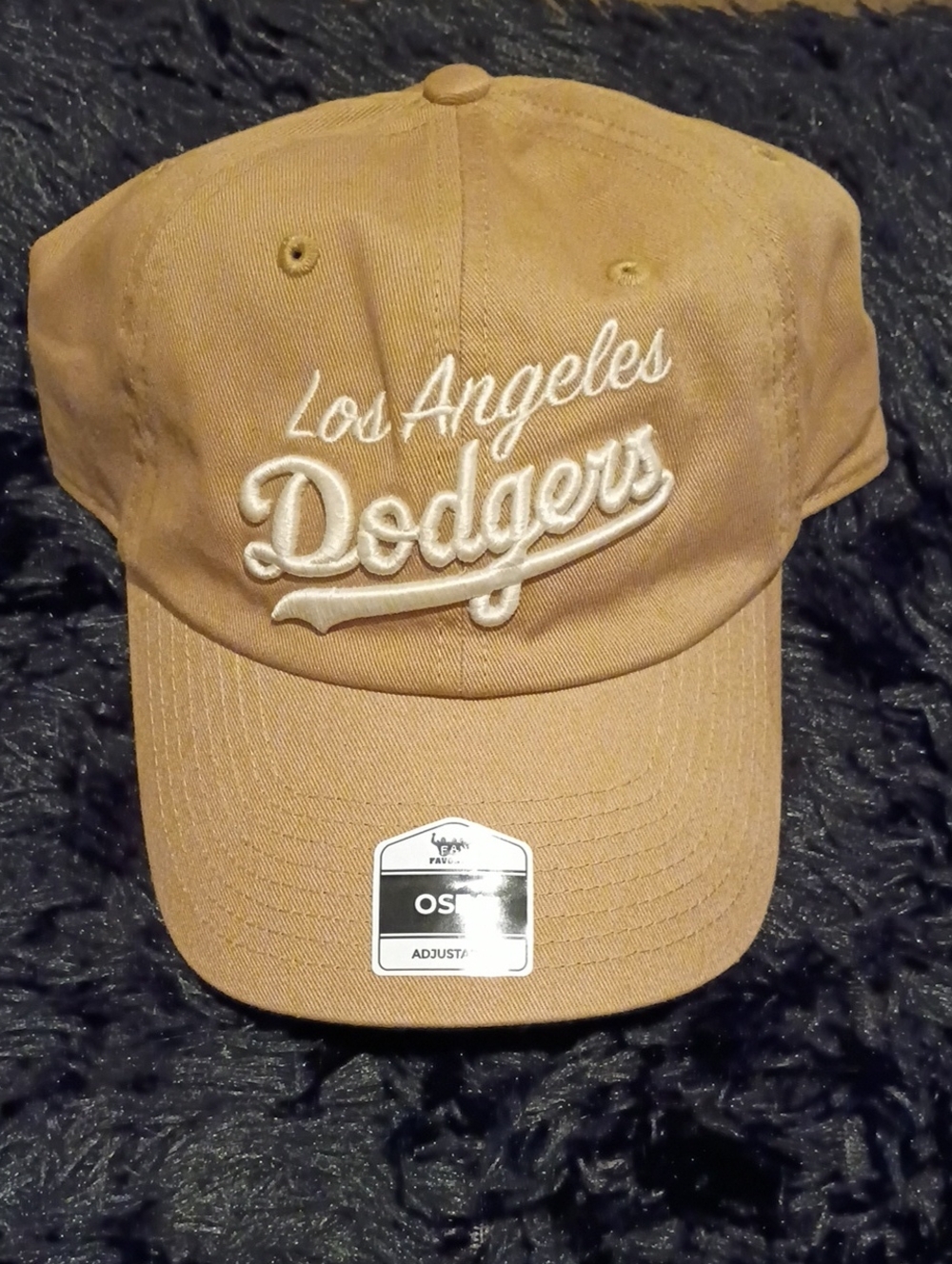 Tan Baseball Cap - Los Angeles Dodgers